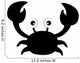 Crab Wall Decal