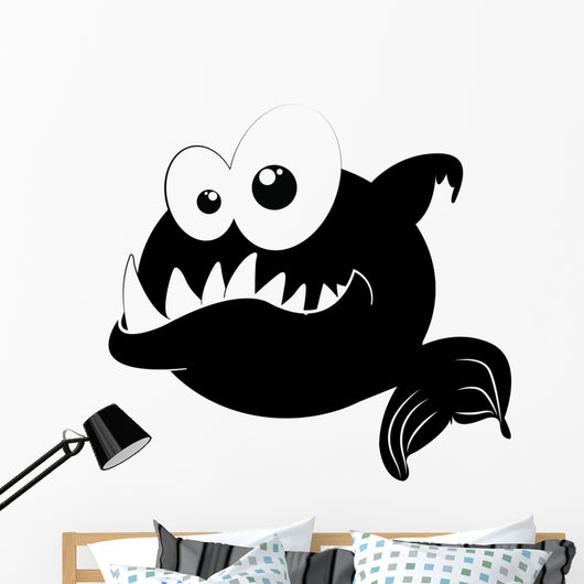 Piranha Wall Decal