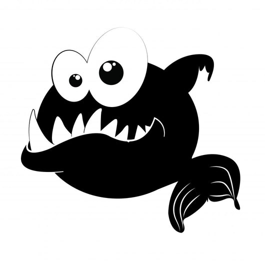 Piranha Wall Decal