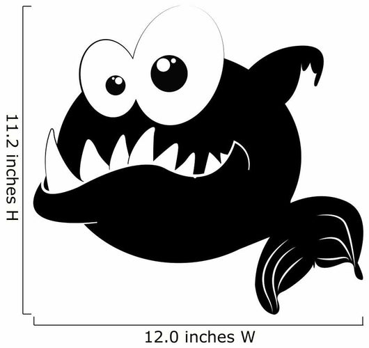 Piranha Wall Decal