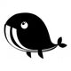 Whale Wall Decal