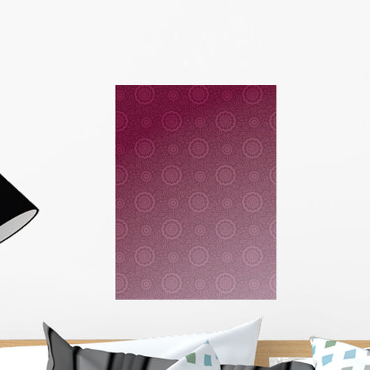 Sixties Wall Paper Wall Decal