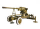 Old Antiaircraft Gun Wall Decal