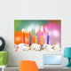 Celebration with Balloons Candles Wall Decal