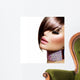 Hairstyle Beauty Model Girl Wall Decal