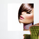 Hairstyle Beauty Model Girl Wall Decal