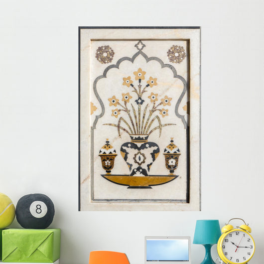 Inlay with Semi Precious Wall Decal