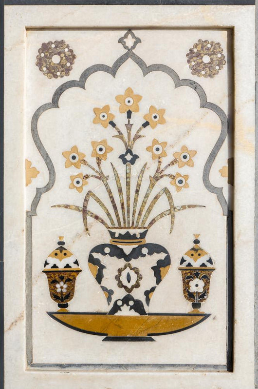 Inlay with Semi Precious Wall Decal