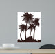 Palms Silhouette Wall Decal