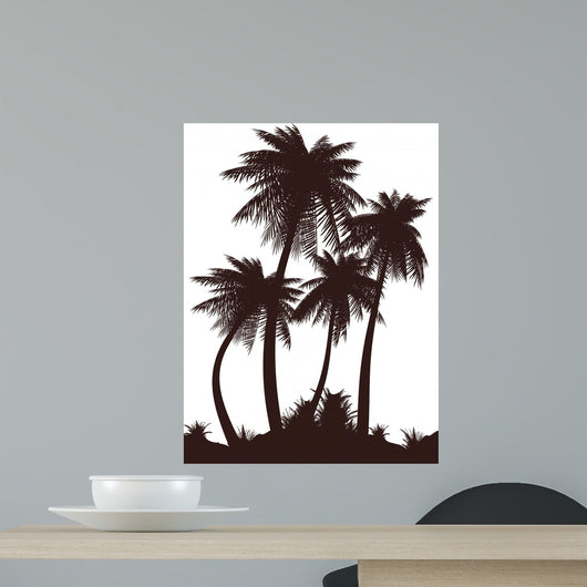 Palms Silhouette Wall Decal