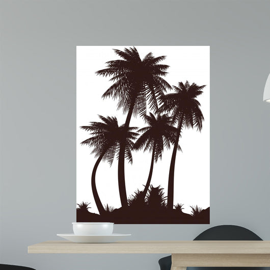 Palms Silhouette Wall Decal