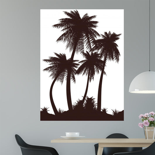 Palms Silhouette Wall Decal