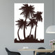 Palms Silhouette Wall Decal