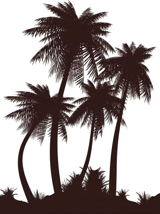 Palms Silhouette Wall Decal