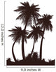 Palms Silhouette Wall Decal