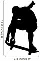 Skateboarder 02 Wall Decal