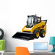 Small Bulldozer Wall Decal