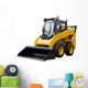 Small Bulldozer Wall Decal