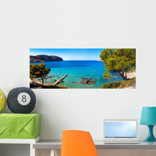 Idyllic Sea Mallorca Wall Decal