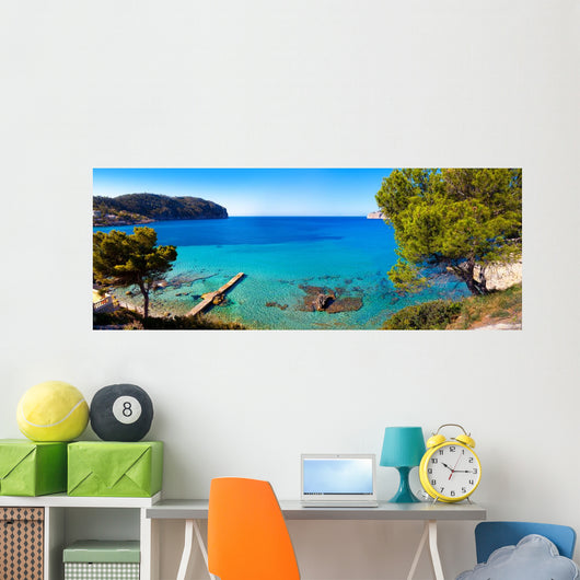 Idyllic Sea Mallorca Wall Decal