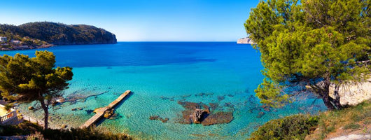 Idyllic Sea Mallorca Wall Decal