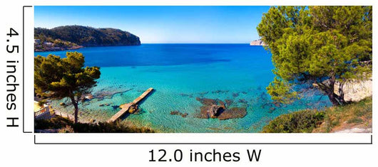 Idyllic Sea Mallorca Wall Decal