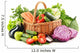 Variety Fresh Organic Vegetables Wall Decal