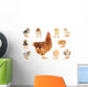 Family Mama Chicken Wall Stickers Wall Decal