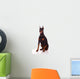 Great Doberman Dog Wall Decal