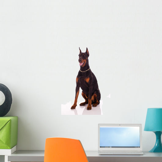 Great Doberman Dog Wall Decal