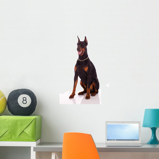 Great Doberman Dog Wall Decal