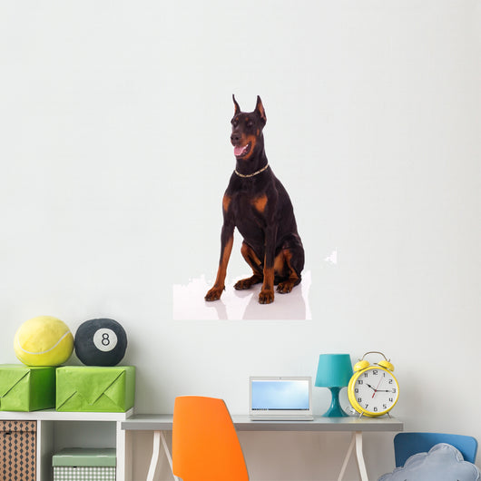 Great Doberman Dog Wall Decal
