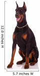 Great Doberman Dog Wall Decal