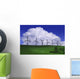 Wind Generators With Clouds In Background Wall Mural
