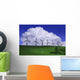 Wind Generators With Clouds In Background Wall Mural