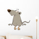 Rat Cartoon Wall Decal