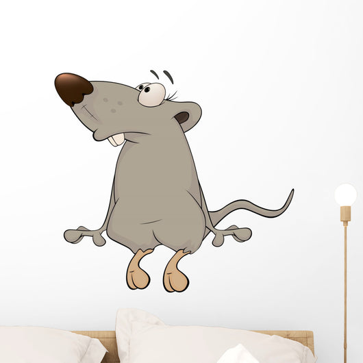 Rat Cartoon Wall Decal