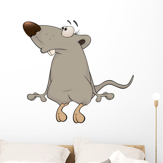 Rat Cartoon Wall Decal