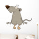 Rat Cartoon Wall Decal