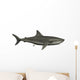 Brown Shark Wall Decal