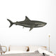 Brown Shark Wall Decal