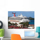 Caribbean Cruise Ship Wall Decal