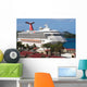 Caribbean Cruise Ship Wall Decal