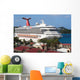 Caribbean Cruise Ship Wall Decal