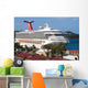 Caribbean Cruise Ship Wall Decal