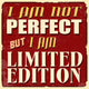 I Am Not Perfect Wall Decal