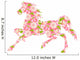 Horse Cherry Horse Pink Wall Decal