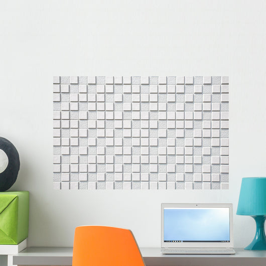 White Modern Wall Wall Decal