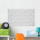 White Modern Wall Wall Decal