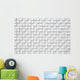 White Modern Wall Wall Decal